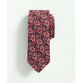 Linen Tropical Floral Tie