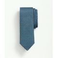 Silk Fleece Print Tie