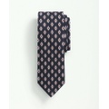 Wool Silk Framed Diamond Dot Tie