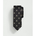 Silk BB Crest Embroidered Tie