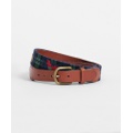 Smathers & Branson Needlepoint Golden Fleece Holiday Belt