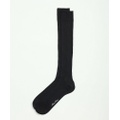 Pima Cotton Blend Over-the-Calf Socks