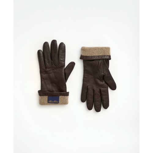 브룩스브라더스 Lambskin Gloves with Cashmere Lining