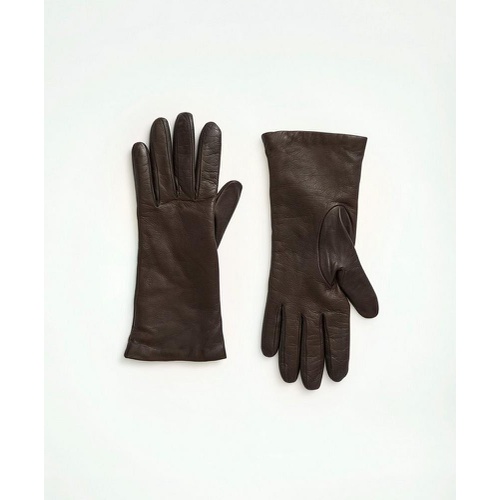 브룩스브라더스 Lambskin Gloves with Cashmere Lining