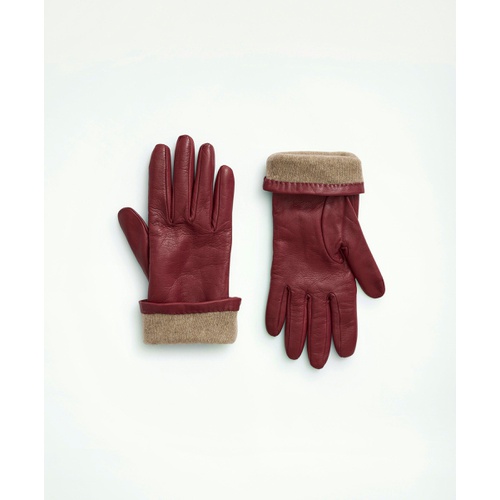 브룩스브라더스 Lambskin Gloves with Cashmere Lining