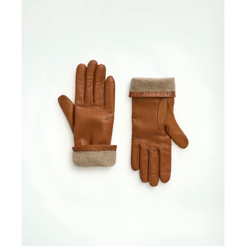 브룩스브라더스 Lambskin Gloves with Cashmere Lining