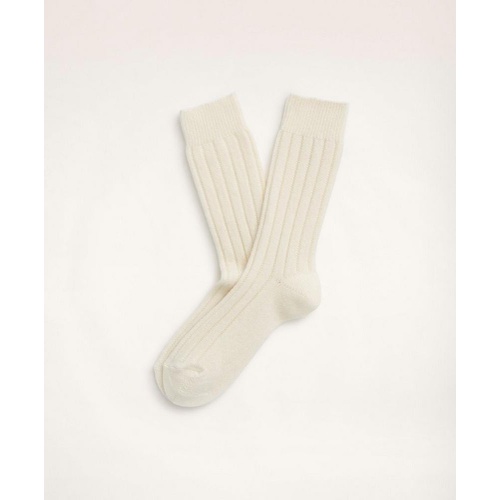 브룩스브라더스 Cashmere Blend Ribbed Socks