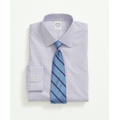 Stretch Supima Cotton Non-Iron Pinpoint Oxford Ainsley Collar, Gingham Dress Shirt