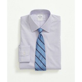 Stretch Supima Cotton Non-Iron Pinpoint Oxford Ainsley Collar, Gingham Dress Shirt