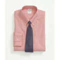 Stretch Supima Cotton Non-Iron Pinpoint Oxford Button-Down Collar, Candy Stripe Dress Shirt