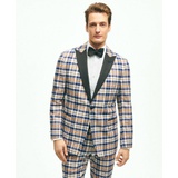 Regent Fit Cotton Madras Tuxedo Dinner Jacket