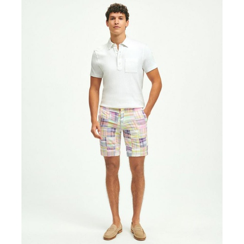 브룩스브라더스 Cotton Pastel Madras Shorts