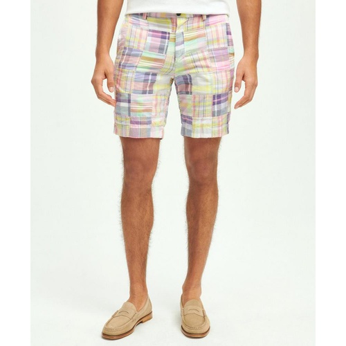 브룩스브라더스 Cotton Pastel Madras Shorts