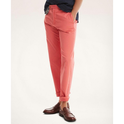 브룩스브라더스 Clark Straight-Fit Stretch Supima Cotton Poplin Chino Pants