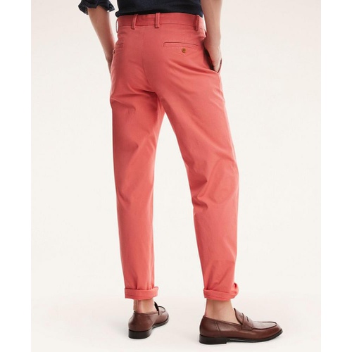 브룩스브라더스 Clark Straight-Fit Stretch Supima Cotton Poplin Chino Pants