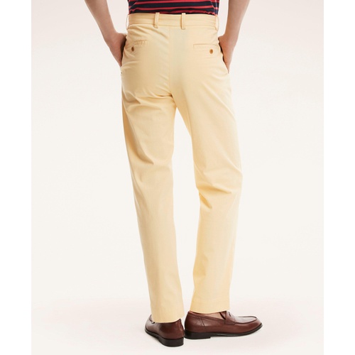 브룩스브라더스 Clark Straight-Fit Stretch Supima Cotton Poplin Chino Pants