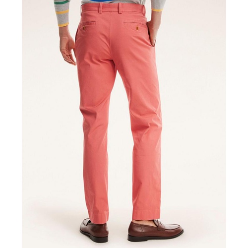 브룩스브라더스 Milano Slim-Fit Stretch Supima Cotton Poplin Chino Pants