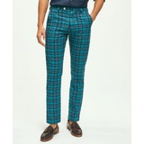 Milano Slim-Fit Cotton Madras Pants