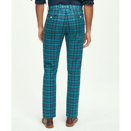 브룩스브라더스 Milano Slim-Fit Cotton Madras Pants