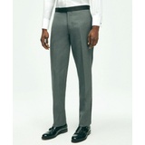 Slim Fit Wool Hopsack Tuxedo Pants