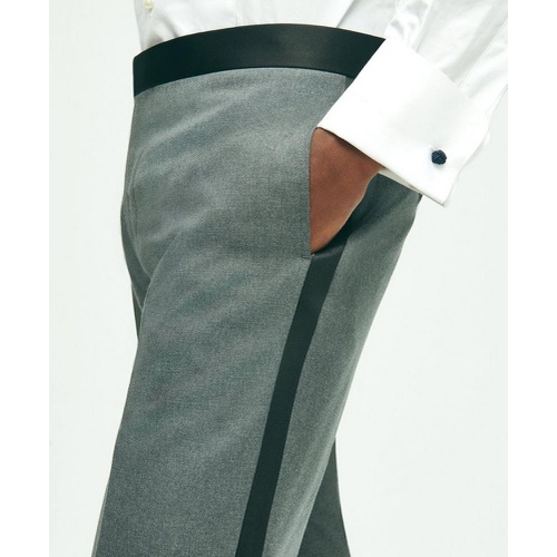 브룩스브라더스 Slim Fit Wool Hopsack Tuxedo Pants