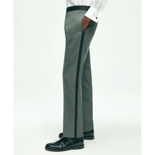 브룩스브라더스 Slim Fit Wool Hopsack Tuxedo Pants