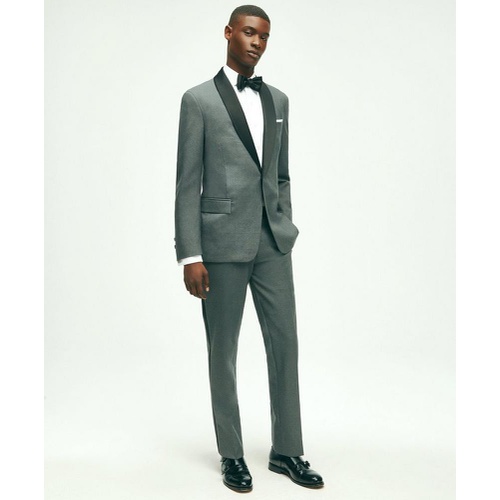 브룩스브라더스 Slim Fit Wool Hopsack Tuxedo Pants