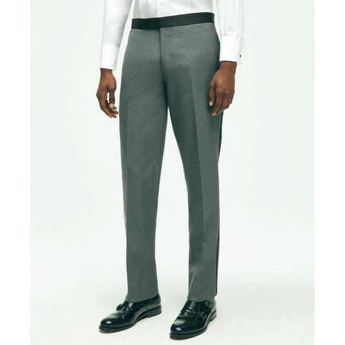 브룩스브라더스 Slim Fit Wool Hopsack Tuxedo Pants