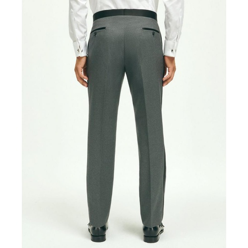 브룩스브라더스 Classic Fit Wool Hopsack Tuxedo Pants