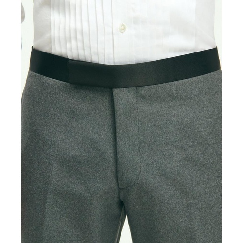 브룩스브라더스 Classic Fit Wool Hopsack Tuxedo Pants