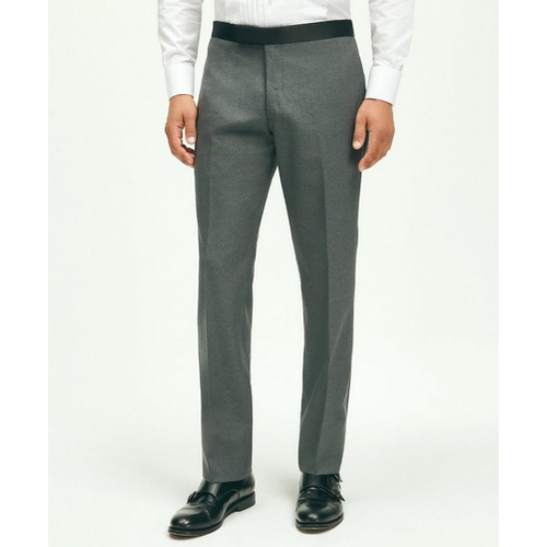 브룩스브라더스 Classic Fit Wool Hopsack Tuxedo Pants