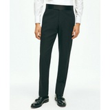 Slim Fit Wool Hopsack Tuxedo Pants