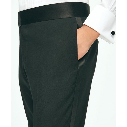 브룩스브라더스 Slim Fit Wool Hopsack Tuxedo Pants