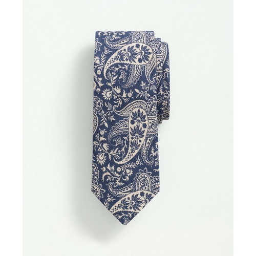 브룩스브라더스 Linen Paisley Tie