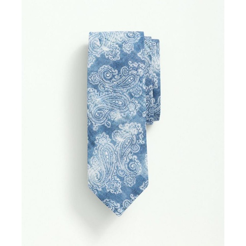 브룩스브라더스 Cotton Faded Paisley Tie