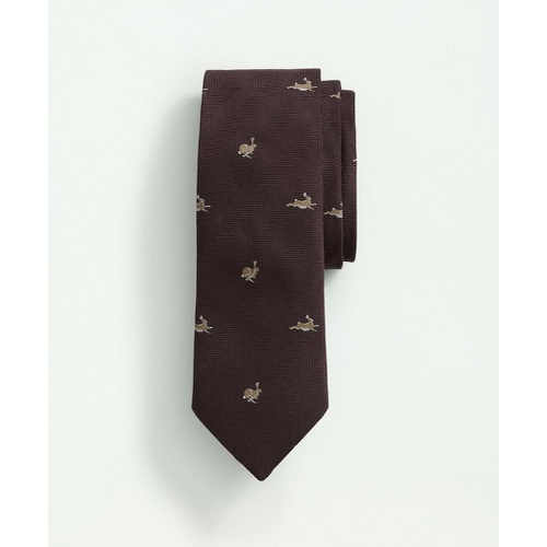 브룩스브라더스 Silk Rabbit Pattern Tie