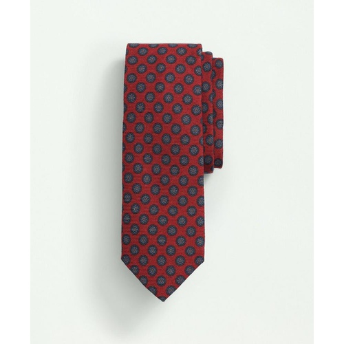 브룩스브라더스 Wool Flower Medallion Tie