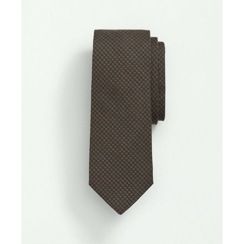 브룩스브라더스 Wool Silk Houndstooth Tie