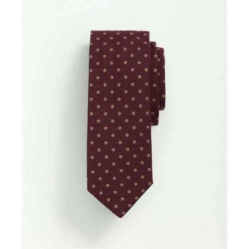 브룩스브라더스 Wool Silk Geo Dot Tie