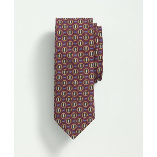 브룩스브라더스 Wool Silk Geo Coin Dot Tie