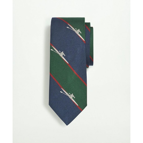 브룩스브라더스 Silk Rep Rower Tie