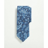 Silk Paisley Print Tie