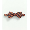 Silk Anchor Striped Bow Tie