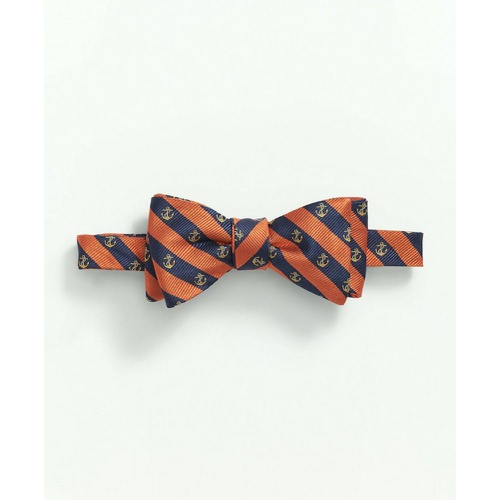 브룩스브라더스 Silk Anchor Striped Bow Tie