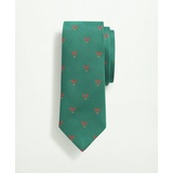 Silk Tennis Racquet Pattern Tie