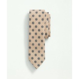 Linen Floral Print Tie