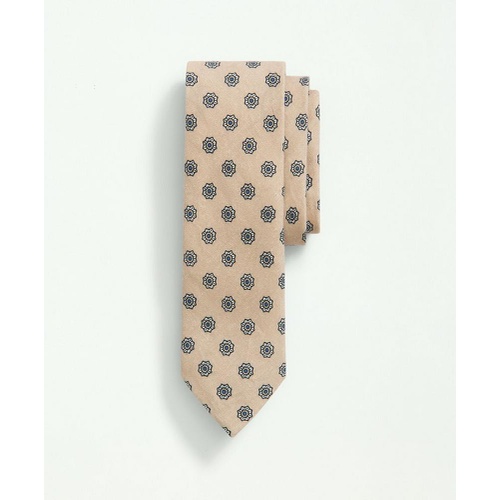 브룩스브라더스 Linen Floral Print Tie