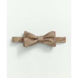 Silk Woven Mini Geo Pattern Bow Tie