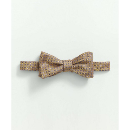 브룩스브라더스 Silk Woven Mini Geo Pattern Bow Tie