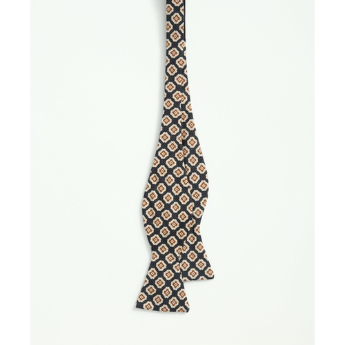 브룩스브라더스 Linen Jacquard Geo Pattern Bow Tie